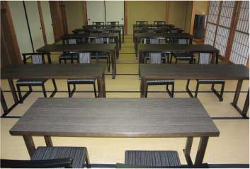 甲山閣で教室の施設利用例
